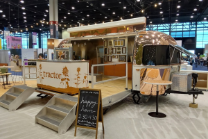 Tractor Branded Airstream and Lounge